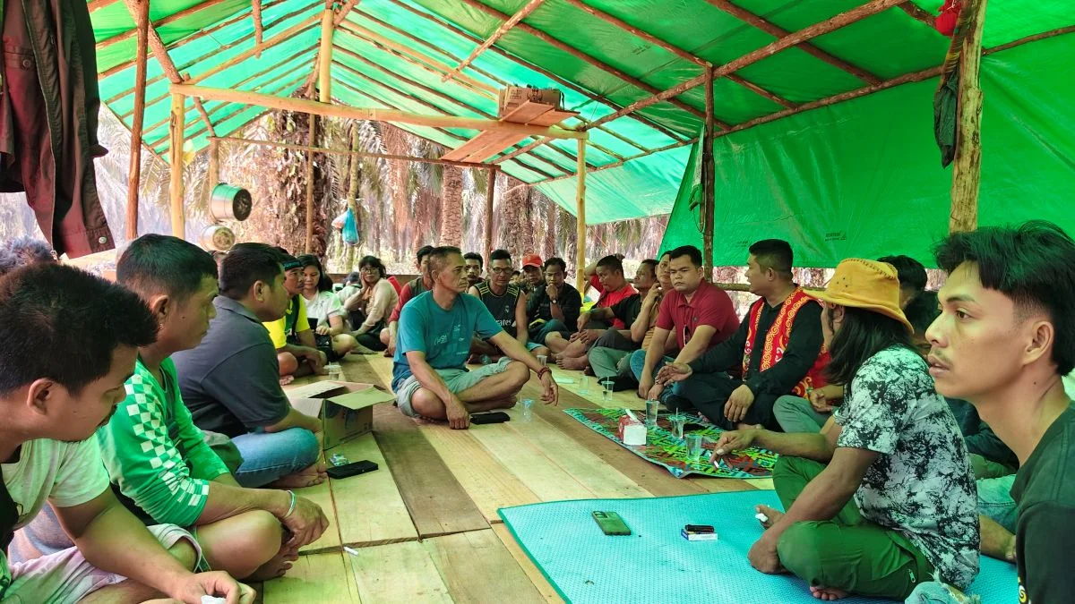 Buntut Sengketa Rp5 Triliun: Warga Sebabi Bangun Pondok Perlawanan, PT BSK Protes Akses Terhalang