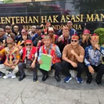 Bawa Bukti Konflik Lahan, Warga Dayak Kotim Adukan Dugaan Kriminalisasi ke Kementerian HAM