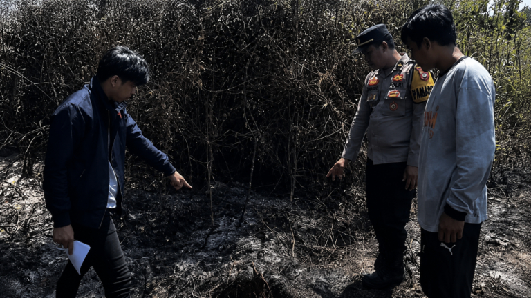 Satu Orang Jadi Tersangka, Polres Kotim Kirim Pesan Keras kepada Pembakar Lahan