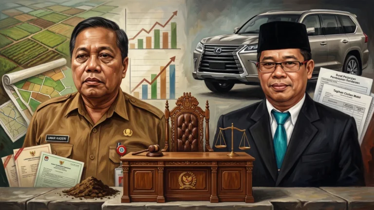 Dua Pj Sekda, Dua Pola Harta: Tanah Meroket 400 Persen dan Cicilan Pajero Sport