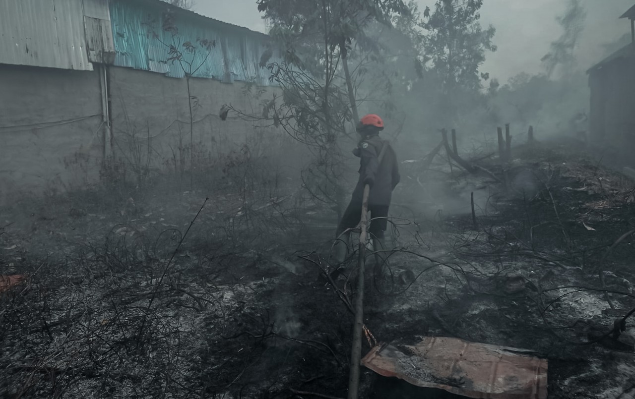 Ring Satu Sampit Dikepung 177 Titik Panas, Ancaman Asap Makin Dekat ke Permukiman