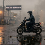 Hujan Pagi, Udara Sampit Masih Berasap, ISPU PM2.5 Tembus 320