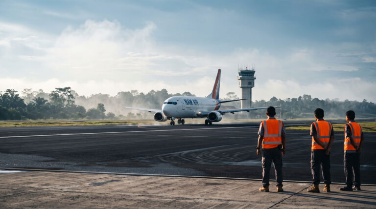 Sehari Diwarnai Cancel, Penerbangan Bandara H Asan Sampit Kembali Lancar