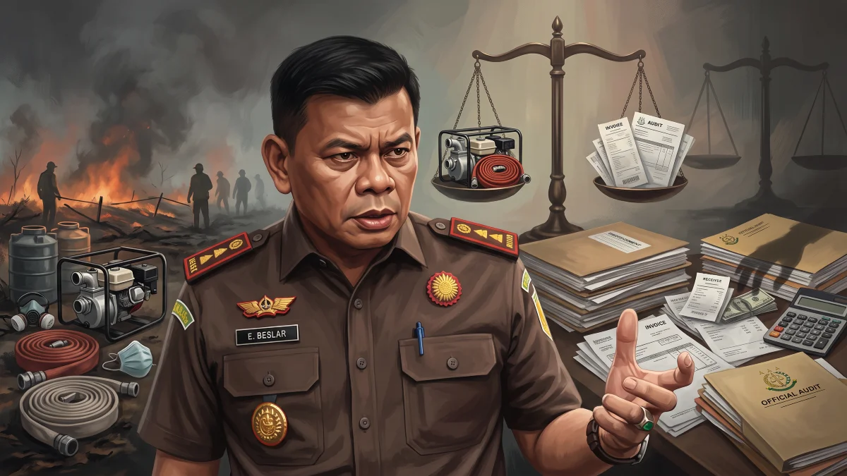 Kejari Kotim Tegaskan Pengadaan Darurat Karhutla Bisa Dipermudah, Tapi Tak Boleh Jadi Celah Cari Untung