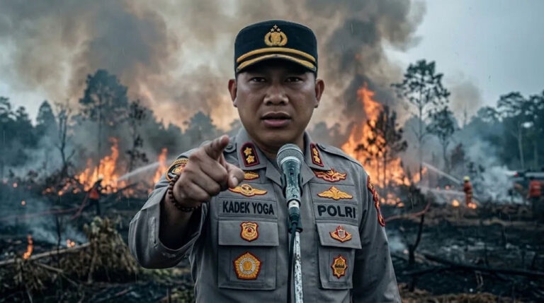 Bakar Lahan Berujung Petaka, 7 Warga Kotim Jadi Tersangka