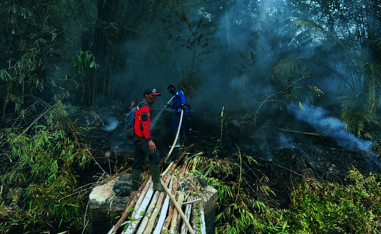Bagendang Tengah Jadi Titik Paling Panas, 454 Hotspot Terdeteksi