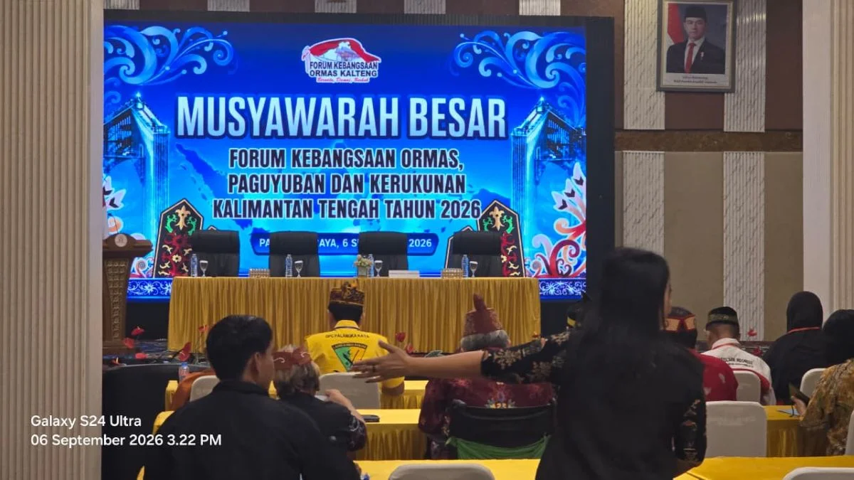 Merawat Damai Bumi Tambun Bungai, Yanto E Saputra Pimpin Forum Kebangsaan Kalteng