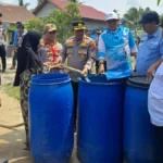 Akibat Intrusi Air Laut, Kadar Salinitas di Sungai Sampit Capai 630, Air PDAM Selatan Kotim Tak Layak Konsumsi