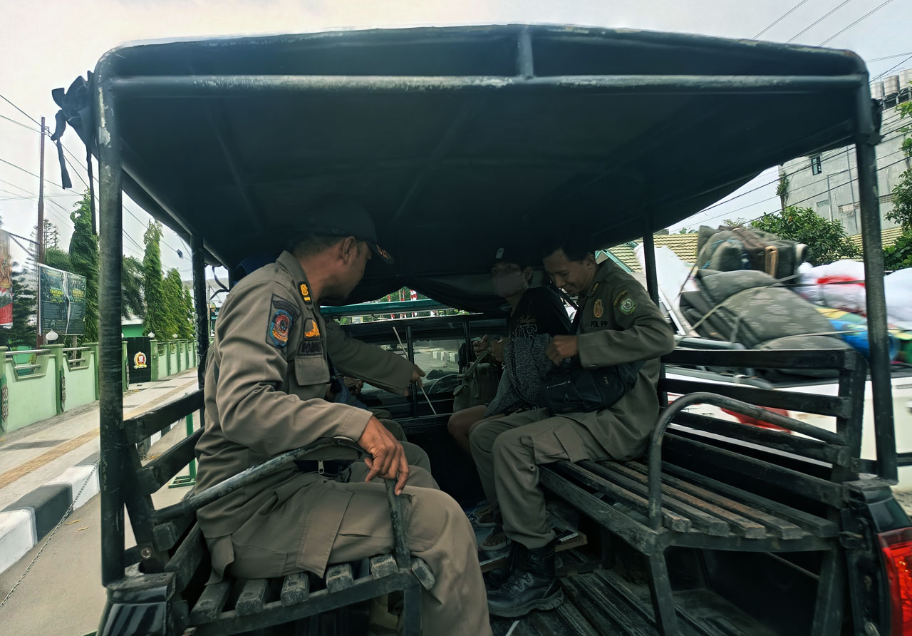 Mengamuk di Pasar Berdikari Sampit, Pria Bersenjata Obeng dan Sajam Diamankan
