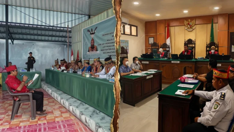 Menguji Proses Adat di Meja Hijau: Saat Korporasi Menggali Sidang yang Lima Kali Diabaikan