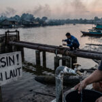Air Laut Merangsek ke Pelangsian, Keran Warga Sampit Terancam Berubah Asin