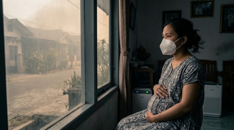 Di Balik Kabut Asap, Ada Janin yang Ikut Terpapar : Bencana Karhutla Kotim Cengkeram Kesehatan Ibu dan Anak