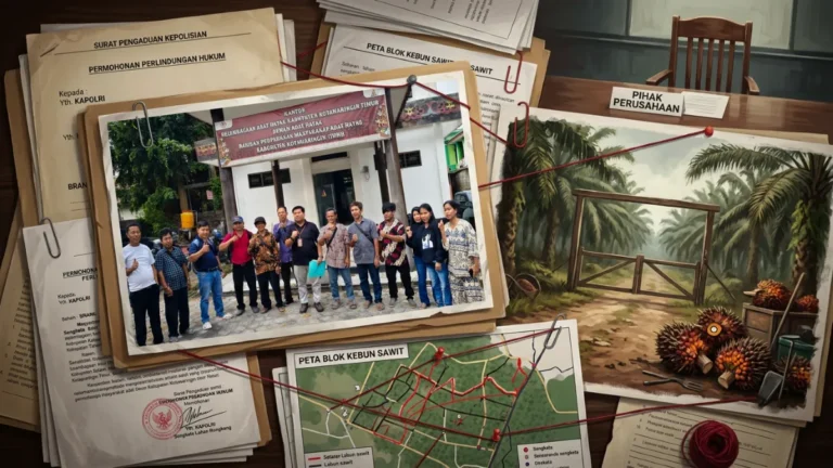 Bara Rongkang Menyala ke Pusat: Agrinas Lapor Polisi, Masyarakat Adat Surati Kapolri
