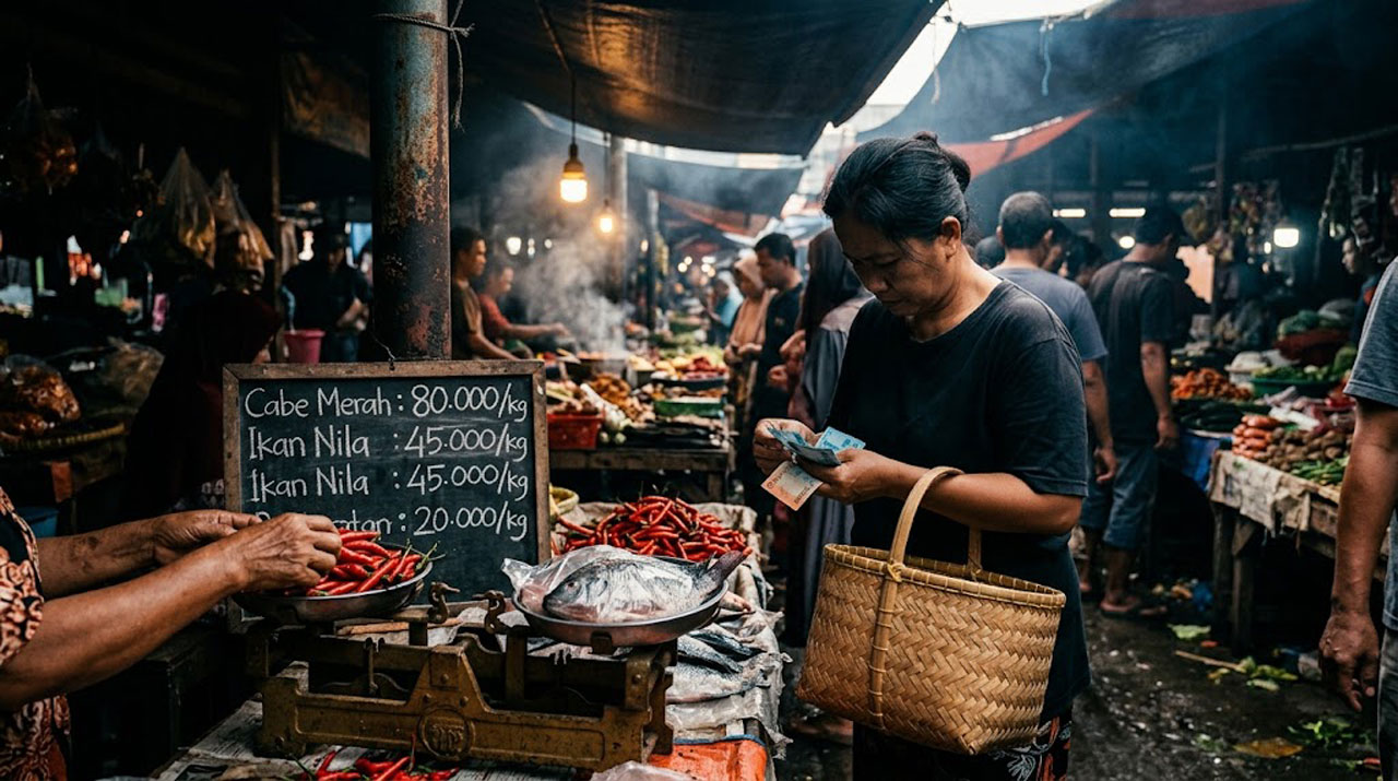 Jeratan Inflasi Sampit: Harga Pangan dan Bensin Mengamuk, Daya Beli Warga Terbakar