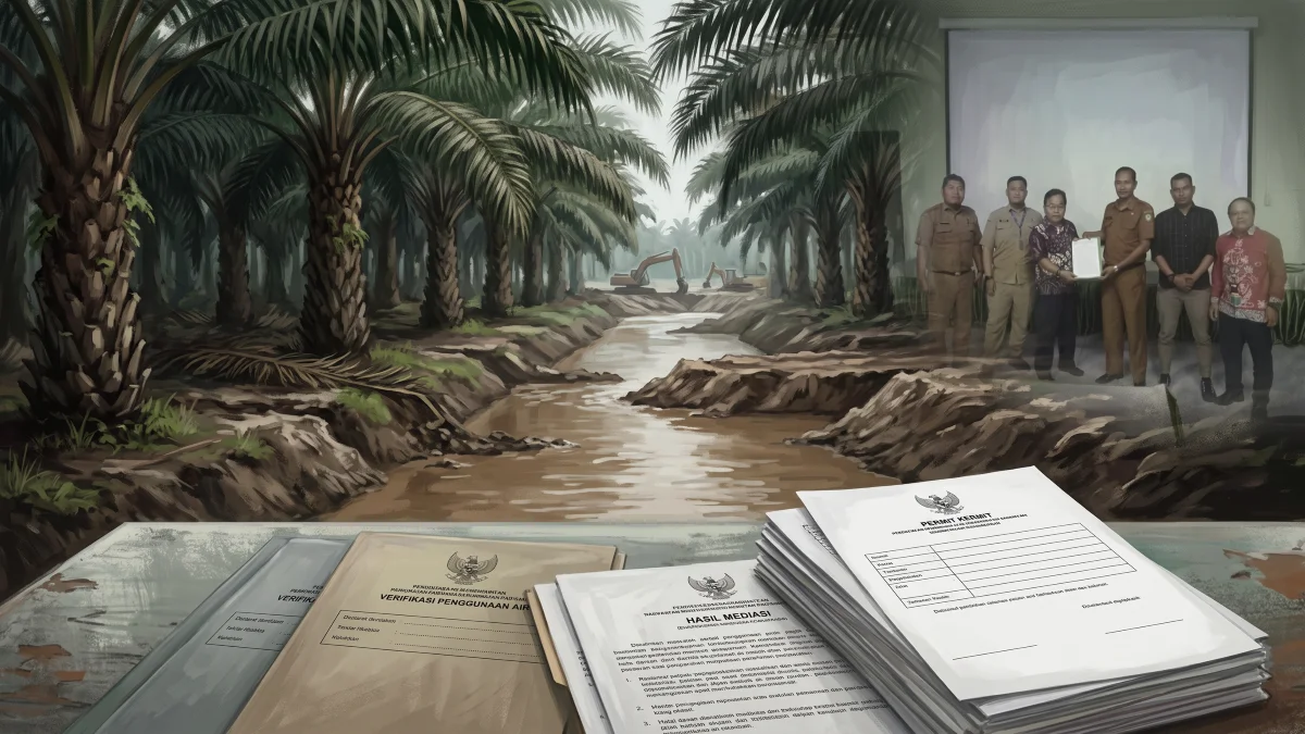 Mediasi Buntu Konflik Irigasi Danau Lentang: Izin yang Luput Diperiksa