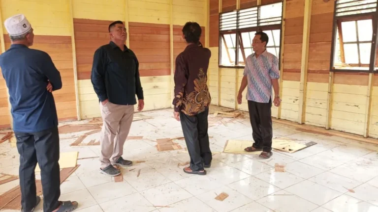 Rehab SMKN 1 Pulau Hanaut Rp505 Juta, Dorong Ruang Belajar Lebih Layak