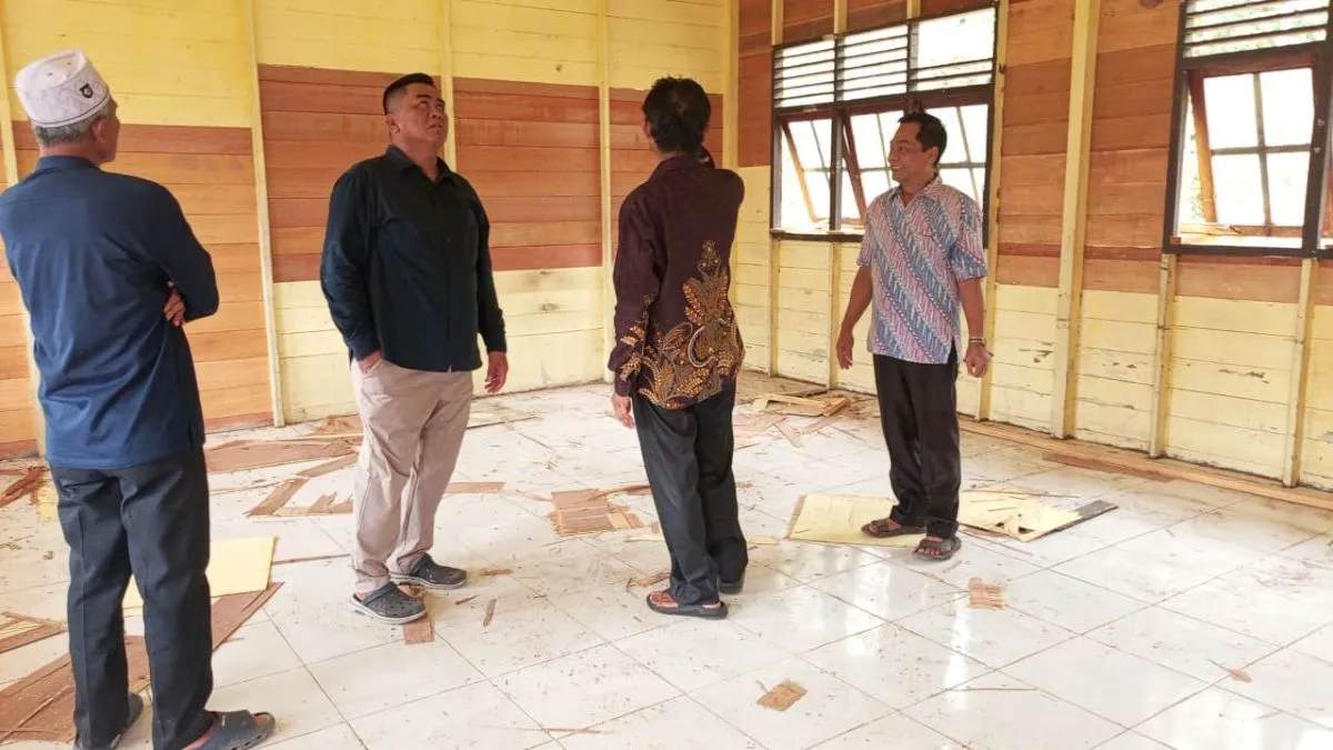 Rehab SMKN 1 Pulau Hanaut Rp505 Juta, Dorong Ruang Belajar Lebih Layak