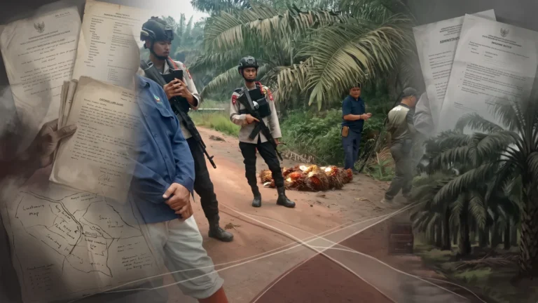 Aparat Bersenjata Kawal Panen: Adu Kuat Peta Adat dan Mandat Negara di Kebun Sitaan Rongkang