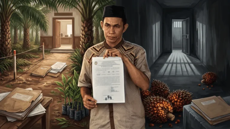 ”Siasat” Pasal Pencurian Sengketa Lahan: Membongkar Pola Penahanan Petani Sawit Kotim