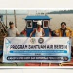 Menambal Dahaga Pesisir: Komunitas Peduli Kotim Terjang Pasang Surut Mentaya Pasok Air Bersih