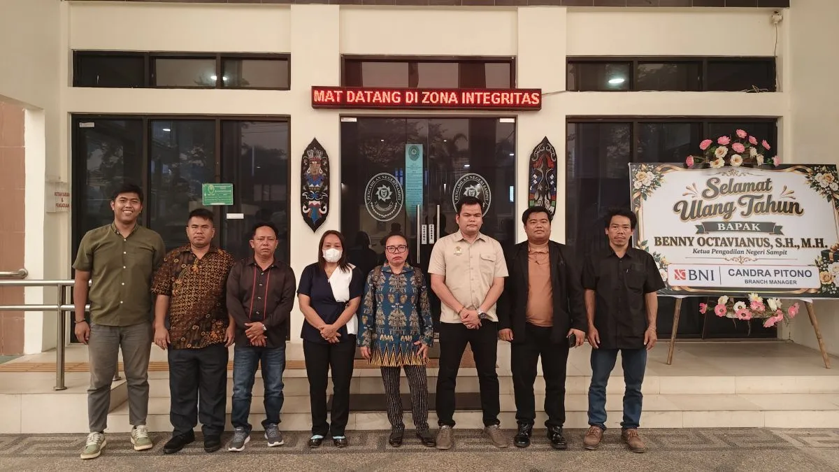 Kontras di PN Sampit: Warga Sebabi Hadir Lengkap, Staf PT BSK Disebut Tanpa Surat Kuasa