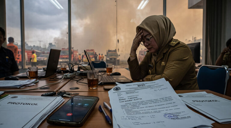 3 Relawan Gugur Padamkan Api, Menhut Malah Melengos ke Kobar: Tangis Wabup Kotim Meledak di Telepon
